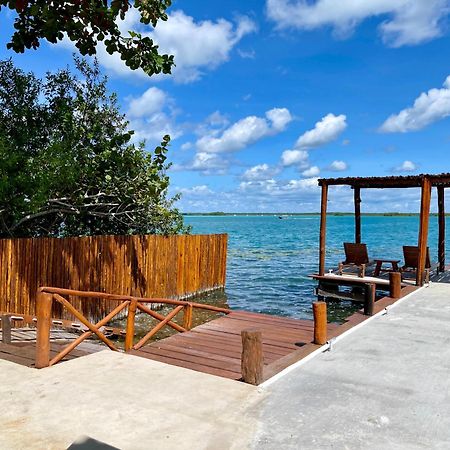 Casa Sol Y Luna -Beautiful Sunrises And Infinity Pool Bacalar Bagian luar foto