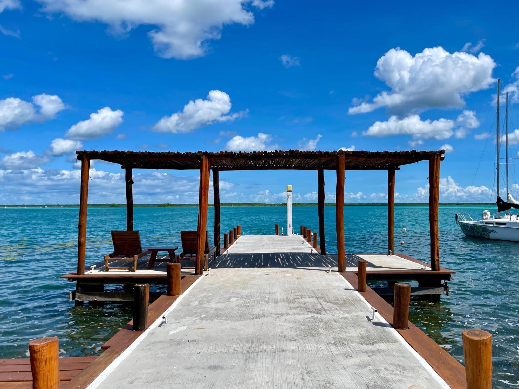 Casa Sol Y Luna -Beautiful Sunrises And Infinity Pool Bacalar Bagian luar foto